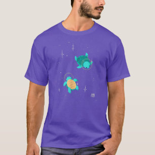 Space Turtles Astronaut In The Space Turtles Lover T-Shirt