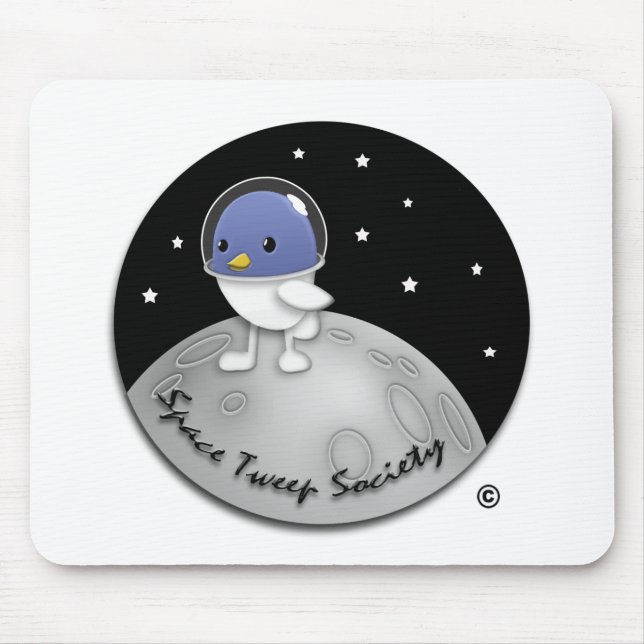 Space Tweep Logo Mousepad (Front)