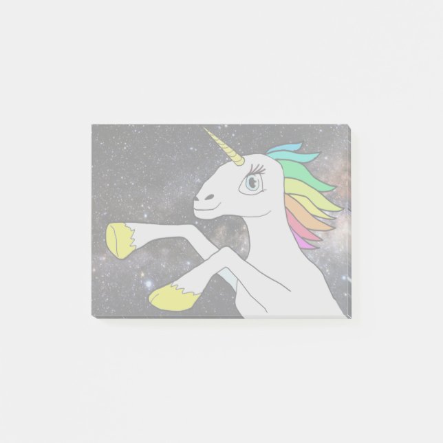 Space Unicorn! Post-it Notes... Notes (Front)