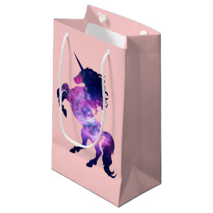 Space unicorn small gift bag