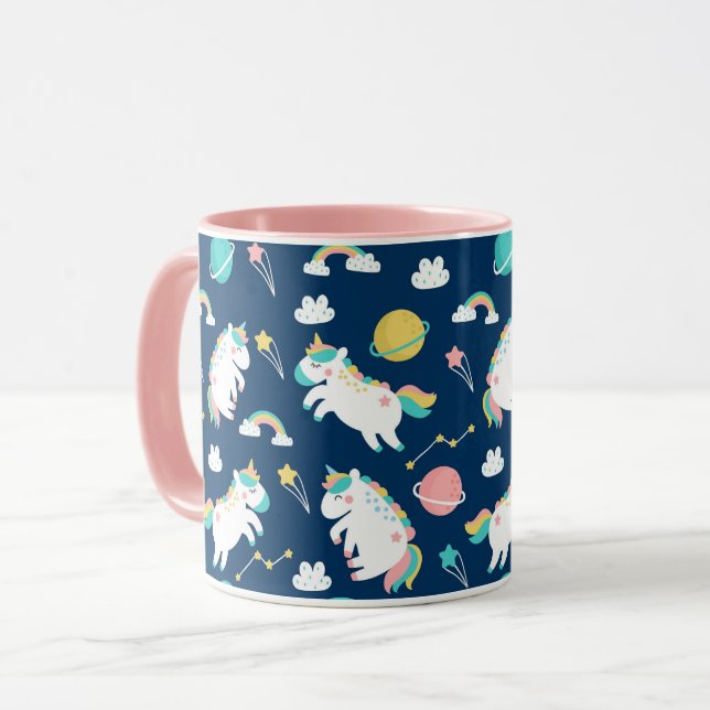 Space Unicorns Mug (Front Left)