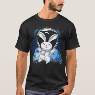 Space Universe Rabbit Animal Lover Science Bunny A T-Shirt