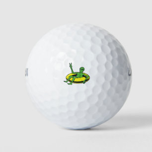 Space Vacation Alien Golf Balls
