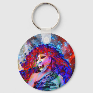 Space Vampire Key Ring