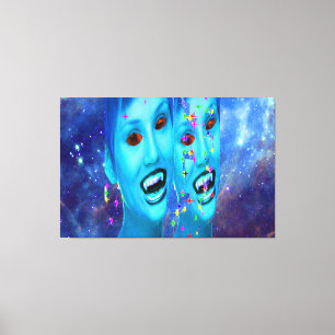 Space Vampires Canvas Print