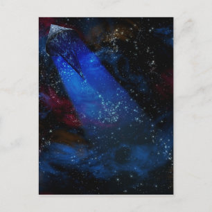 Space Vessel Postcard