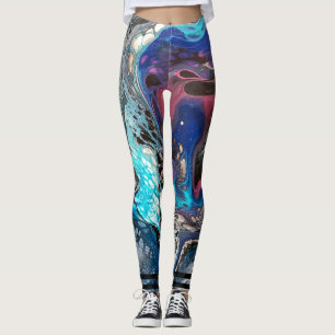 Space Vibe pouring Leggings