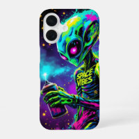 Space Vibes Alien Neon