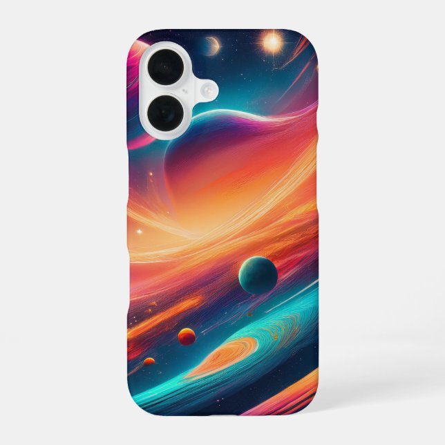 Space view iPhone 16 case (Back)