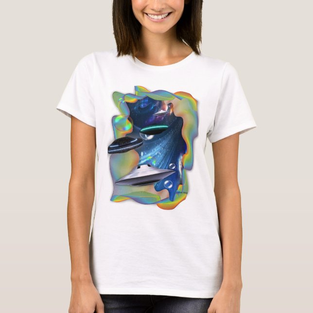 Space visitors T-Shirt (Front)