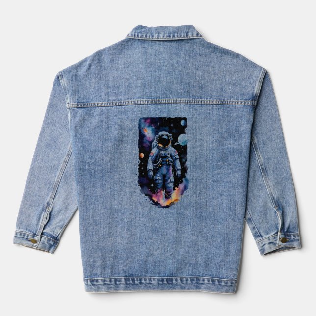 Space Walk Denim Jacket (Back)