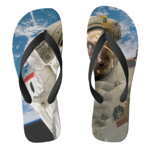 Space Walk Flip Flops