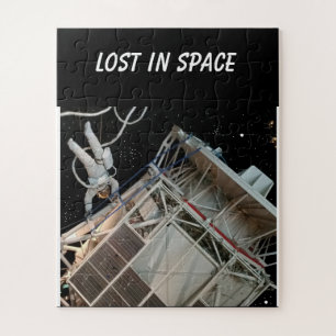 Space walk space station jigsaw puzzle