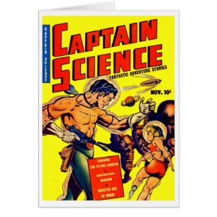 Space Warrior Vintage Science Fiction Comic