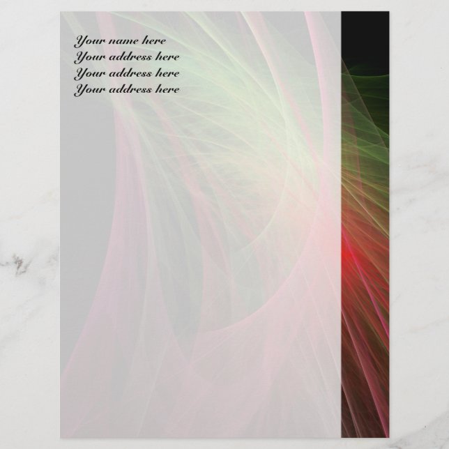 Space Wave Custom Letterhead (Front)