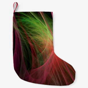 Space Wave Small Christmas Stocking