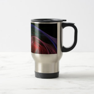 Space Wave Travel Mug