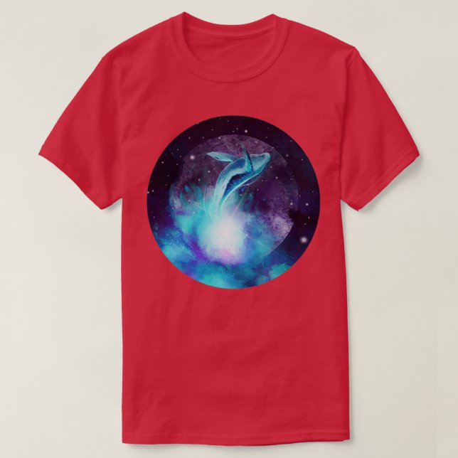 Space Whale 11 T-Shirt (Design Front)