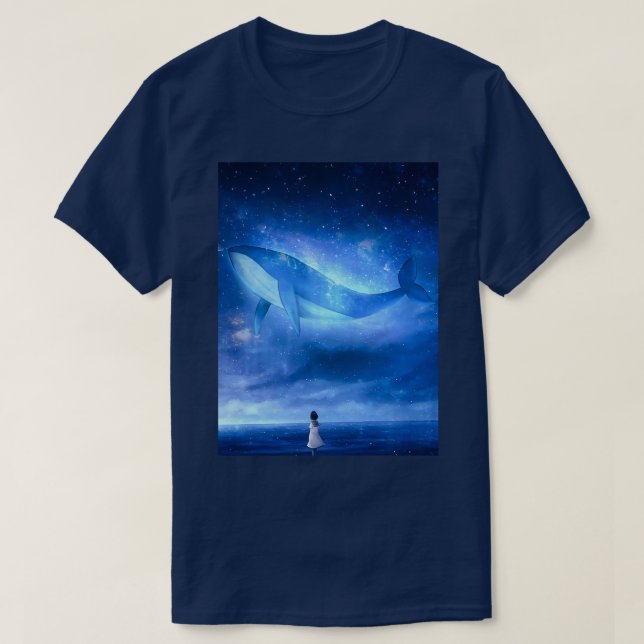 Space Whale 2 T-Shirt (Design Front)