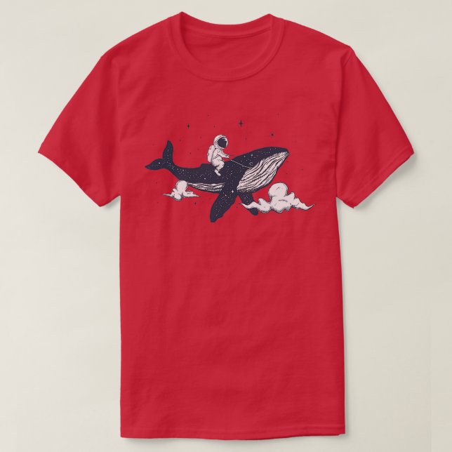 Space Whale 4 T-Shirt (Design Front)
