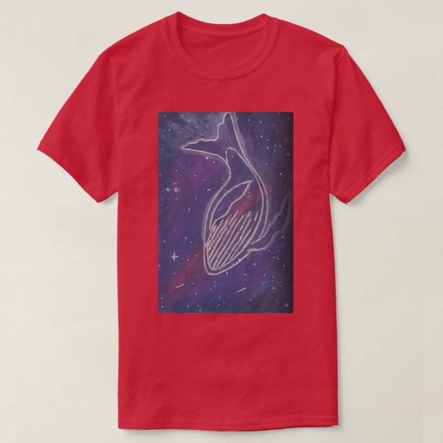 Space Whale 7 T-Shirt (Design Front)