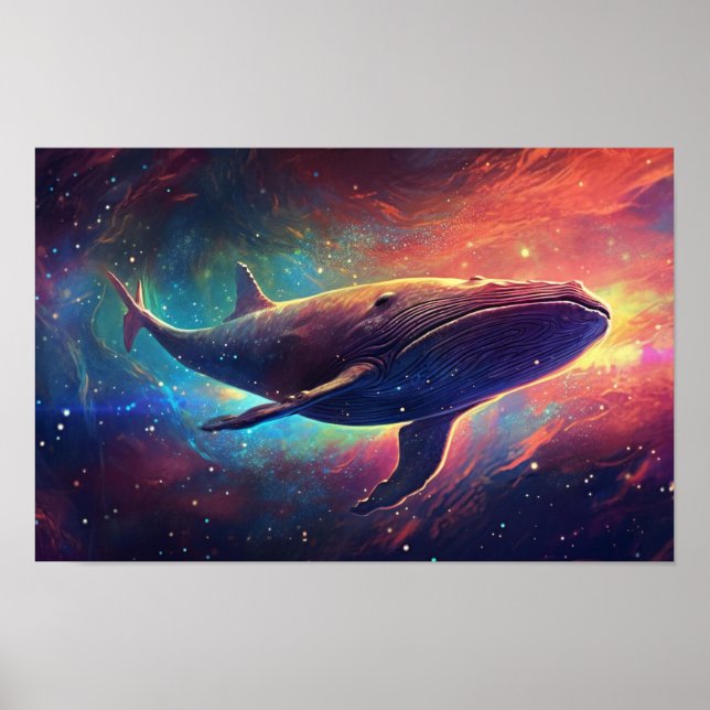 Space Whale Poster (Front)