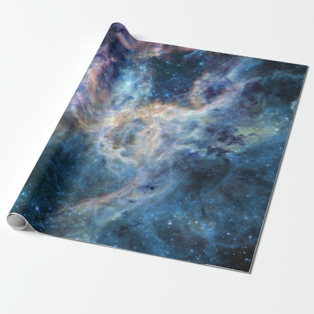 Space Wrapping Paper (Unrolled)
