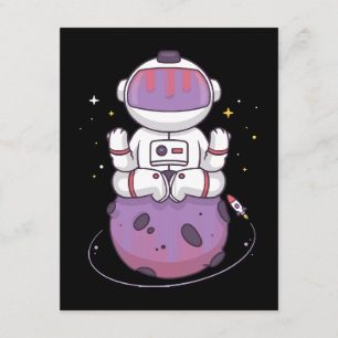 Space Yoga  Enclosure Card