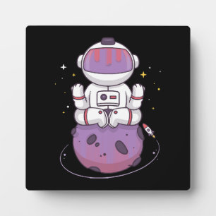 Space Yoga Plaque