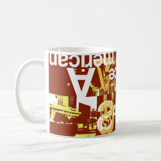 SpaceAmerican in red Coffee Mug