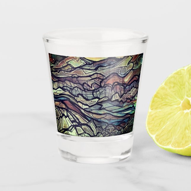 SpaceCake Shot Glasses! Glass (Front)