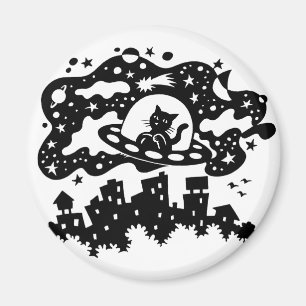 Spacecat magnet