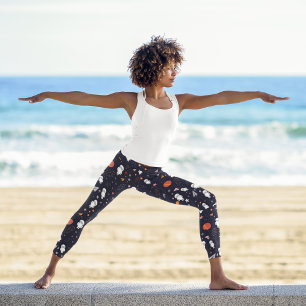 Spacecraft Astronaut Leggings