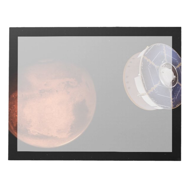 Spacecraft Carrying The Perseverance Rover Notepad (Front)