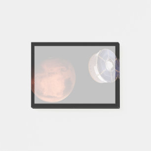 Spacecraft Carrying The Perseverance Rover Post-it Notes