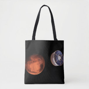Spacecraft Carrying The Perseverance Rover Tote Bag
