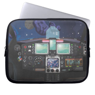 Spacecraft Console Laptop Sleeve