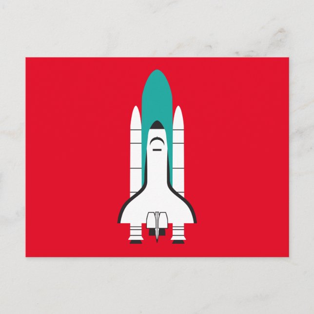 spacecraft postcard (Front)