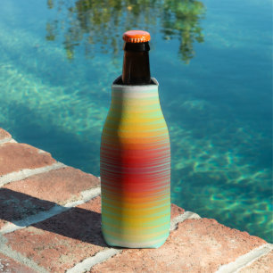 Spacecraft Reentry Plasma Field Colours Abstract Bottle Cooler