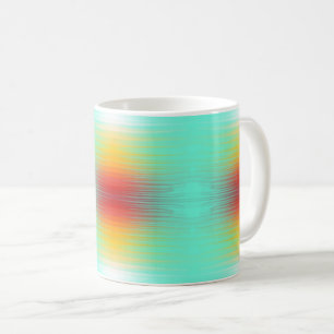 Spacecraft Reentry Plasma Field Colours Abstract  Coffee Mug