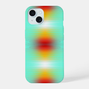 Spacecraft Reentry Plasma Field Colours Abstract  iPhone 15 Case