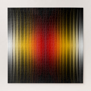 Spacecraft Reentry Plasma Field Colours Pattern Ar Jigsaw Puzzle