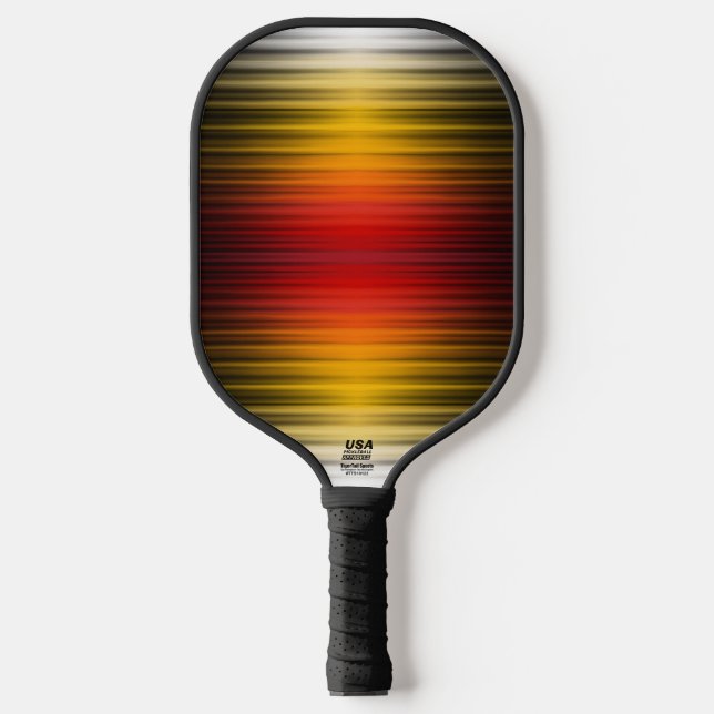 Spacecraft Reentry Plasma Field Colours Pattern Ar Pickleball Paddle (Front)