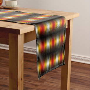 Spacecraft Reentry Plasma Field Colours Pattern Ar Short Table Runner