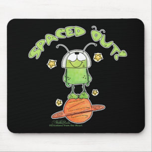 Spaced Out Alien Mouse Mat