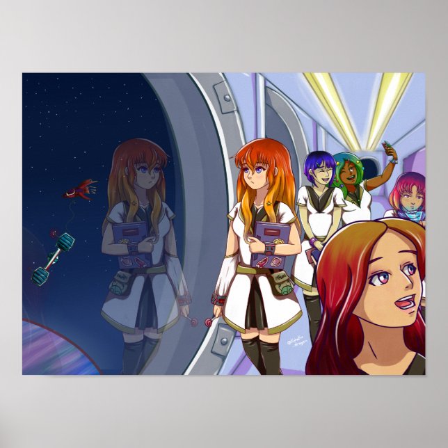 Spaced Out Poster (Front)