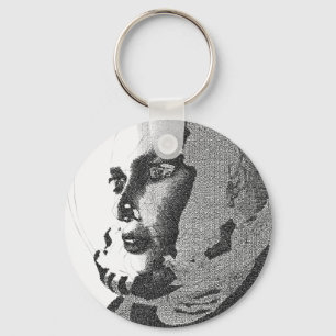 spacegirl key ring