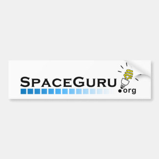 SpaceGuru Logo Bumper Sticker