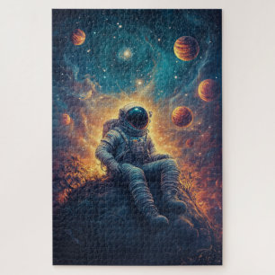 Spaceman Astronaut Jigsaw Puzzle