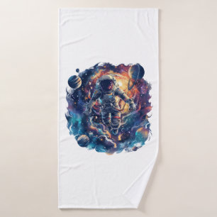 Spaceman Bath Towel
